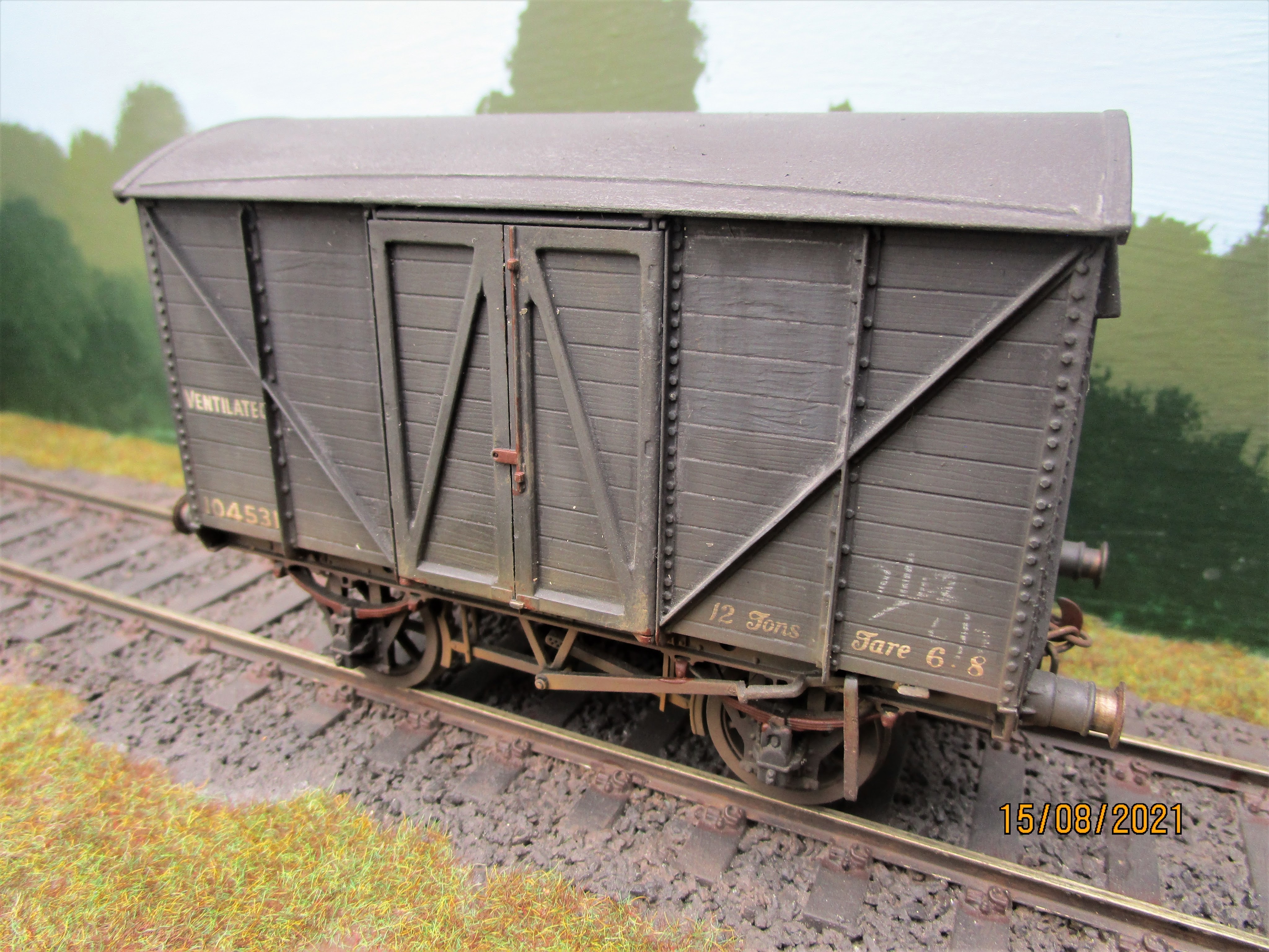 Ex GWR Van has a new life. | Kelvins Railway Models